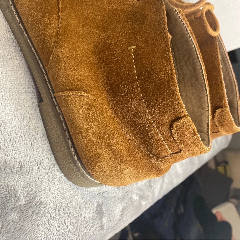 Sonoma Goods for Life + Vitalize Ortholite Mens 12M Suede leather boat. NWOT